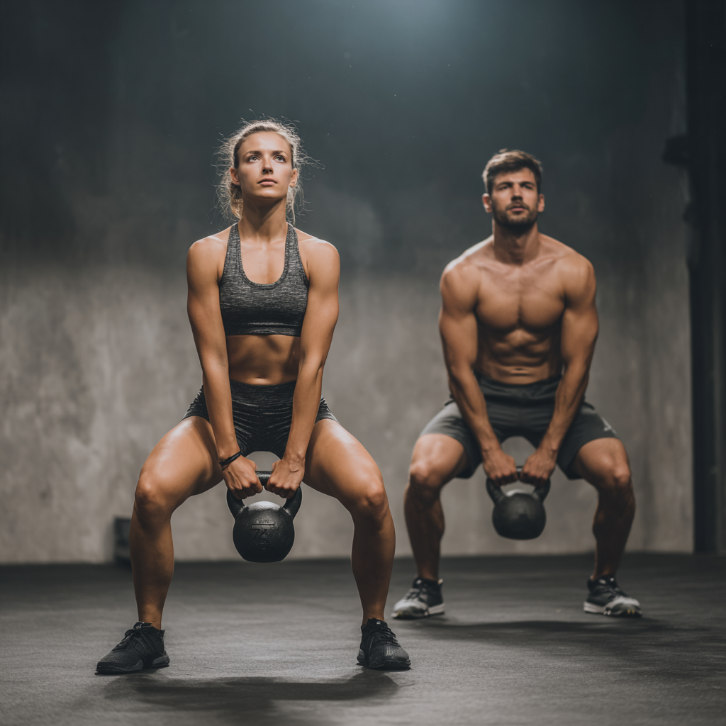 Процес тренувань у фітнес центрі